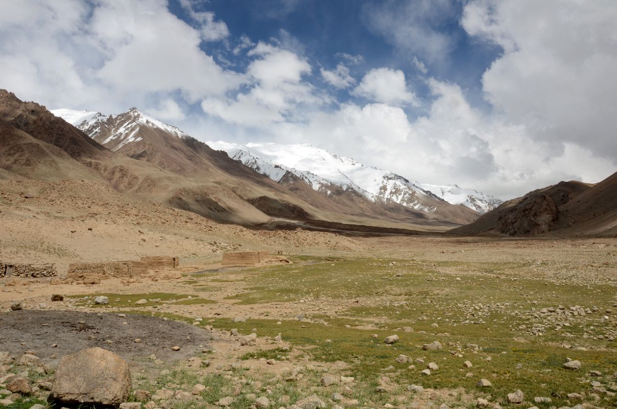 32 Kotaz Camp 4330m Way Ahead Towards Aghil Pass On Trek To K2 North Face In China